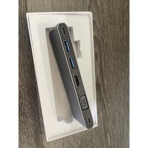 NGE 8 IN 1 ALUMINUM ALLOY TYPE-C ADAPTER USB CHARGING, USB C TO HDMI(new inside)